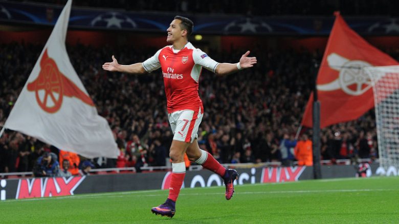 Goli parabollë i Alexis Sanchez arrin një shpejtësi të pabesueshme (Video)