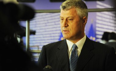 Thaçi: Normalizimi i raporteve shqiptaro-serbe bëhet përmes Prishtinës