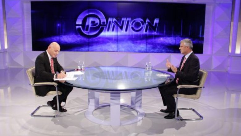Intervista e plotë e Thaçit në “Opinion”: Presidenti shuan debatin shqiptaro-kosovarë, e quan të panevojshëm