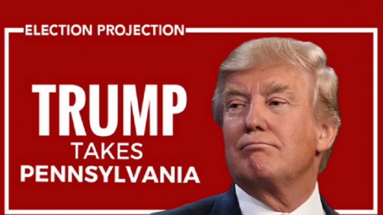 Donald Trump fiton Pensilvaninë, bastionin e demokratëve
