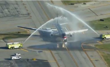 Aeroplani i Trumpit laget me kamionë cisternë derisa aterron në aeroportin e Washington-it, mësoni arsyen (Video)