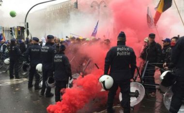 Policia belge ndërhyn ndaj ushtrisë