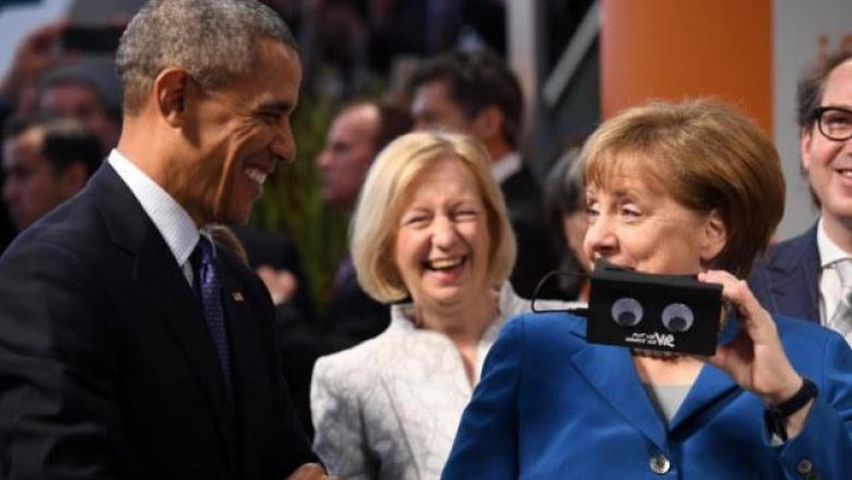 Obama porosit gjermanët: Ruajeni Merkelin