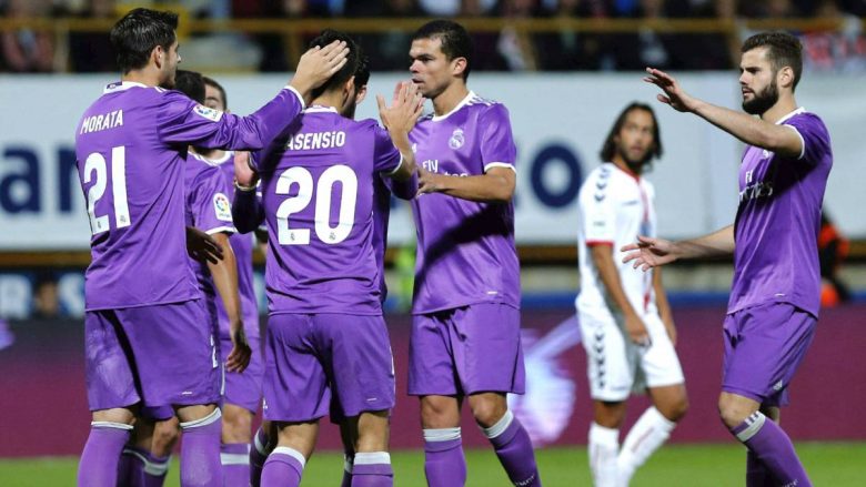 Real Madrid – Leonesa, formacionet zyrtare