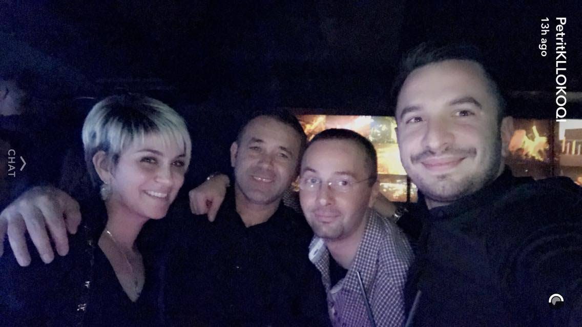 Rexhep Selimi me miq e familjarë... Foto: Snapchat