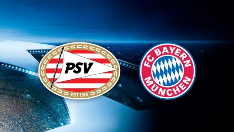 Formacionet zyrtare, PSV –Bayern Munich