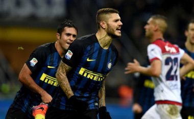 Icardi barazon Ibran me gola te Interi