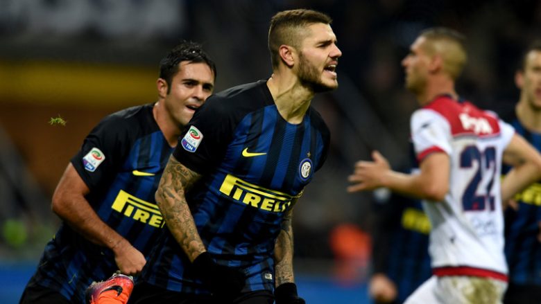 Icardi barazon Ibran me gola te Interi