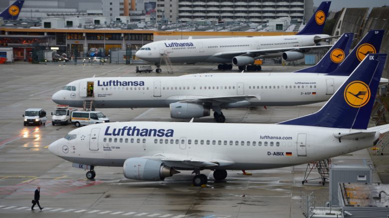 Lufthansa sot nuk fluturon