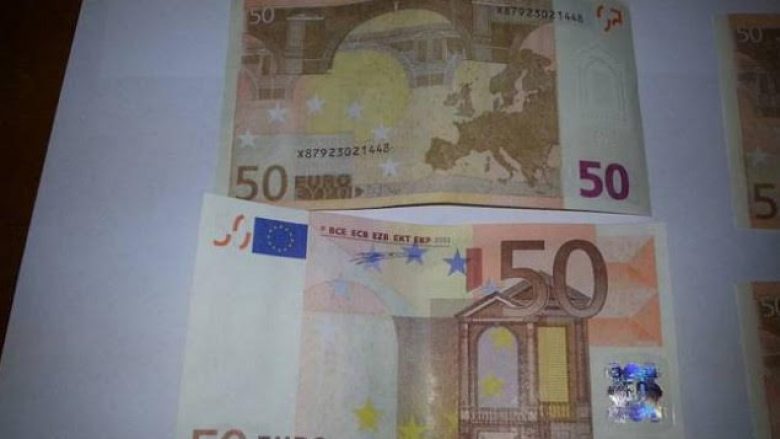 15 bankënota nga 50 euro gjenden të falsifikuara në një bankë