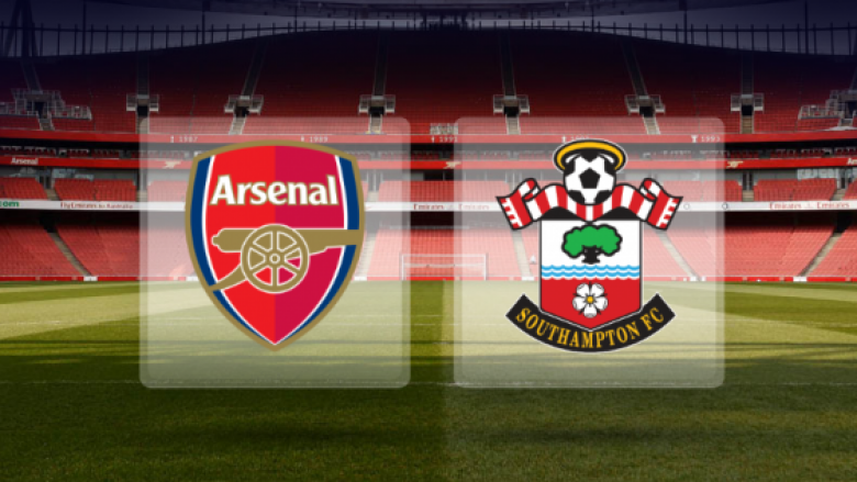 Arsenal – Southampton, formacionet zyrtare