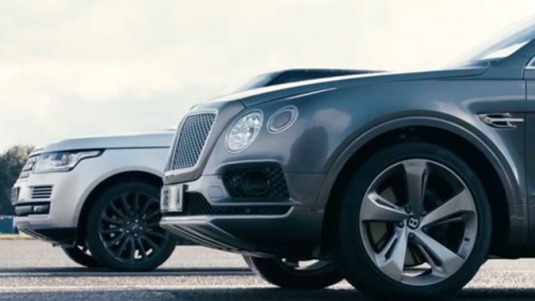 Bentley Bentayga në garë me Range Rover: Kush del i i pari? (Video)
