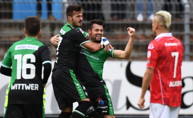 Dy gola nga futbollistët shqiptarë në fitoren e St Gallenit (Video)