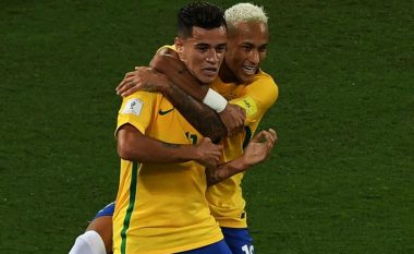 Brazili shkon në pushim ndaj Argjentinës me dy gola në epërsi (Video)