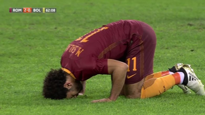 Het-trik nga Salah ndaj Bolognas (Video)