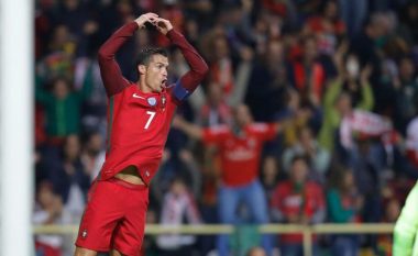 Portugalia në epërsi ndaj Letonisë me golin e CR7 (Video)