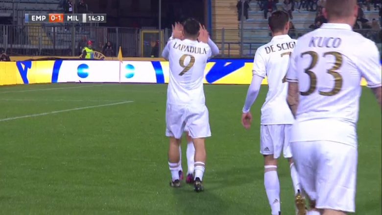 Empoli-Milan, dy gola për dy minuta (Video)