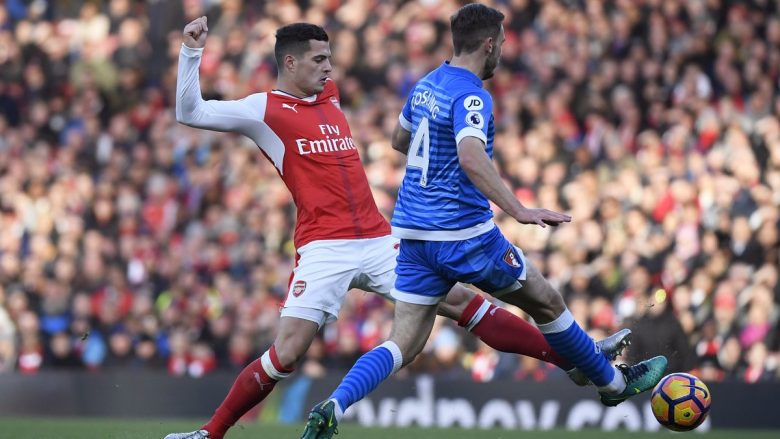 Arsenal 3-1 Bournemouth: Notat e lojtarëve, fantastik Xhaka, por edhe Mustafi (Foto)