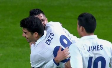 Enzo Zidane shënon në debutim me skuadrën e parë të Realit, krenar babai ‘Zizou’ (Video)