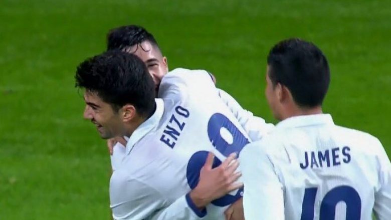 Enzo Zidane shënon në debutim me skuadrën e parë të Realit, krenar babai ‘Zizou’ (Video)