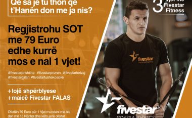 3 vjet Fivestar Fitness – Të festojmë dhe të ushtrojmë së bashku