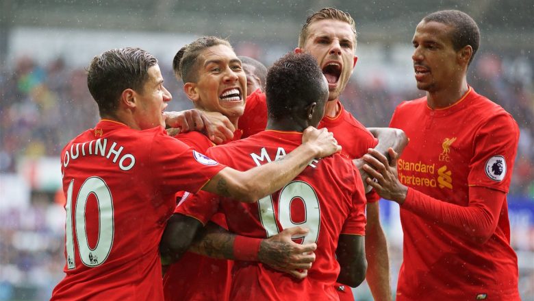 Southampton – Liverpool, formacionet zyrtare