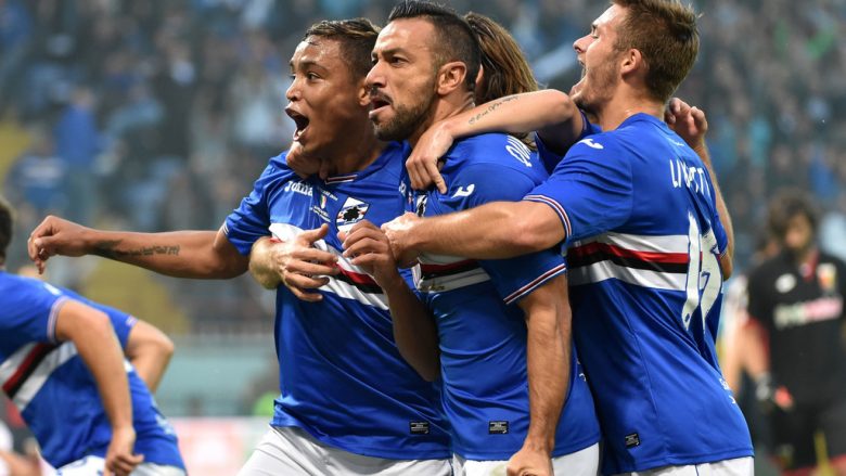 Rikthim i sensacional nga Sampdoria, për shtatë minuta realizon tre gola (Video)