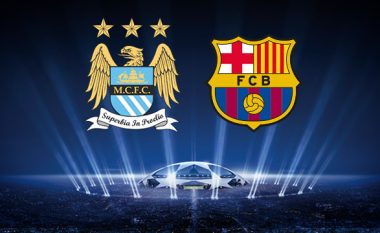 Formacionet zyrtare, Manchester City – Barcelona