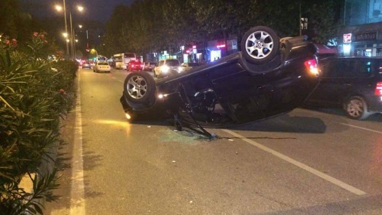 Pamje shokuese e aksidenteve të frikshme në Tiranë (Video)