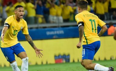 Neymar në festë, këta janë 50 golat e tij me Brazilin (Video)