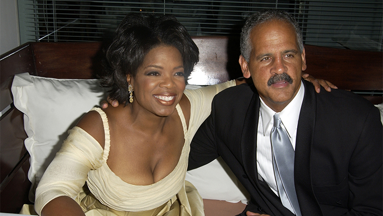 Oprah Winfrey & Stedman Graham ET/GLAMOUR Emmy Party Celebrating a Night of GLAMOUR on Sunset Mondrian Hotel West Hollywood, California USA September 22, 2002 Photo by J. Vespa/WireImage.com To license this image (656351), contact WireImage.com