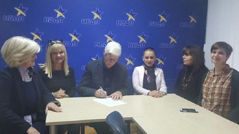 Petkovski së bashku me ‘Platforma për lindje të barabartë’ nënshkruan deklaratën për ndryshime ligjore në Ligjin për abort