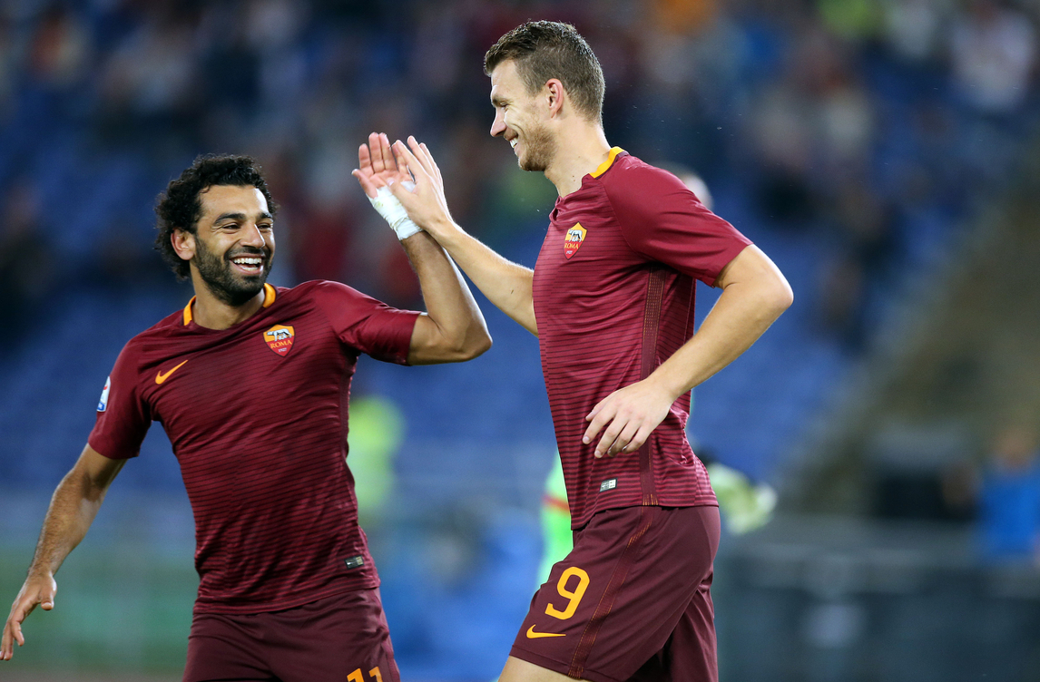 1. Edin Dzeko – Mohamed Salah = 18 gola 9 asistime 