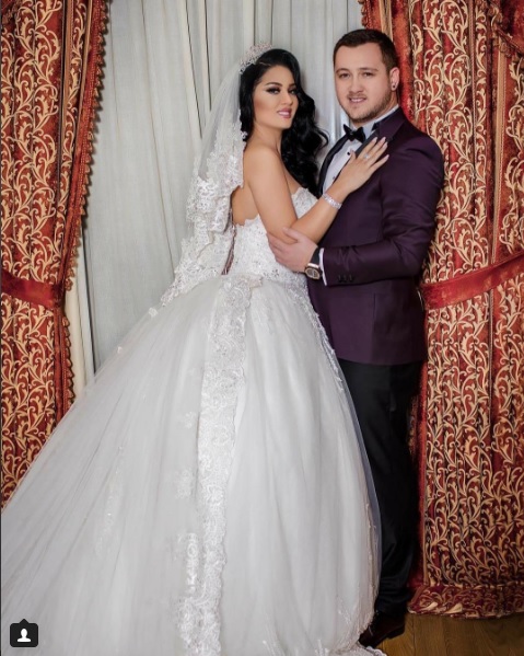 Albatrit Muçiqi dhe Egzona pak minuta para dasmës. Foto nga Instagram.