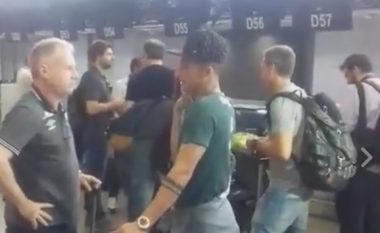 Pamjet e futbollistëve brazilianë para se të rrëzohet aeroplani (Video)