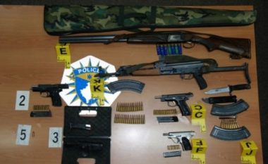 I’u gjetën armë dhe fishekë, arrestohet një person në Malishevë