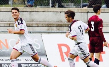 Shqiptari i Baselit het-trik në Ligën e Kampionëve për të rinj