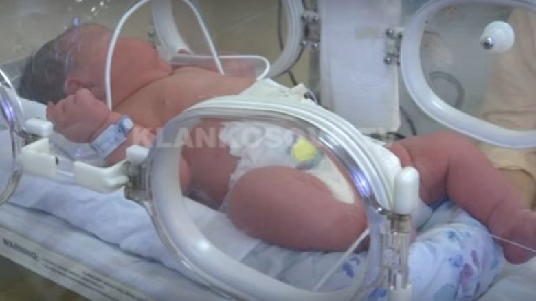 Në QKUK, lind foshnja që peshonte 6.2 kilogramë (Video)