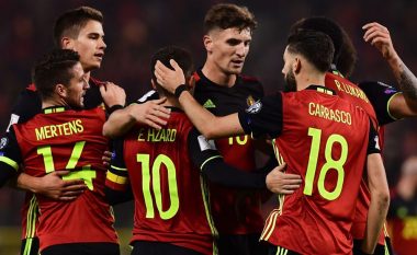 Belgjika shkatërron Estoninë, tetë gola për fitoren e katërt në grup (Video)