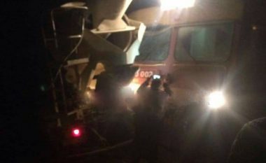 Aksident i rëndë në Kaçanik, treni godet kamionin