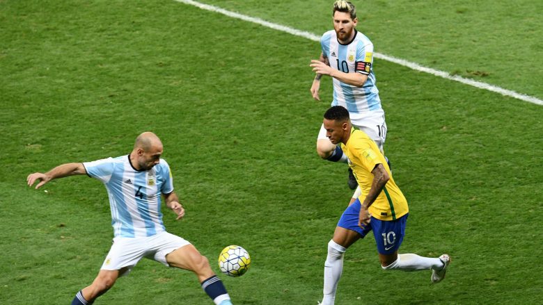 Brazil – Argjentinë, notat e ndeshjes, notë maksimale për Neymar, dështojnë yjet e Argjentinës (Foto)