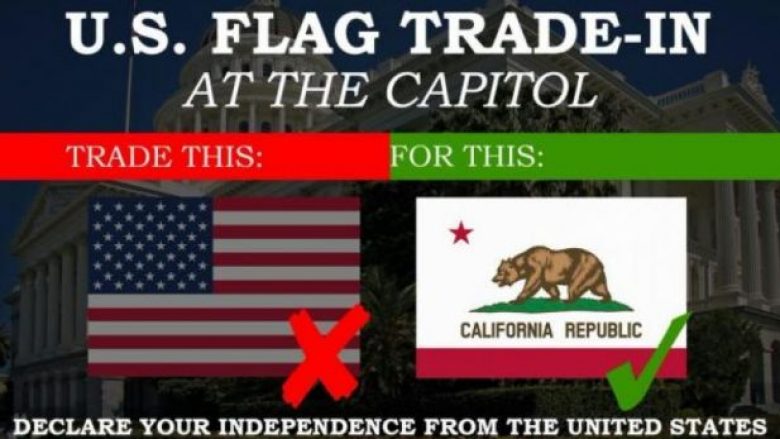Nis fushata “CalExit”, California kërkon shkëputje nga SHBA-ja