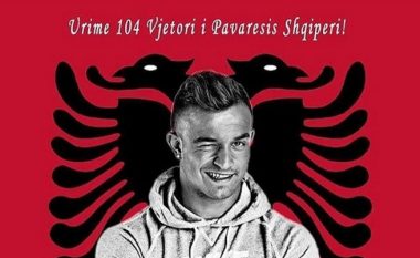 Vjen edhe urimi nga Shaqiri për 28 Nëntor (Foto)