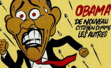 Satira e “hidhur” e “Charlie Hebdo” për Obamën (Foto)