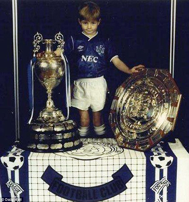 Kur Gerrard ishte tifoz i Evertonit