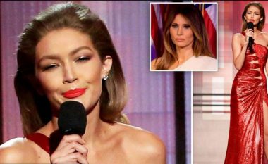 Gigi Hadid imiton Melania Trumpin në skenën e AMA (Video)