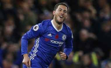 Hazard arrin shifrën e 150 ndeshjeve të luajtura në Ligën Premier, këto janë statistikat e tij