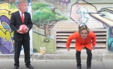 Trump kundër Clinton: Kjo është beteja e futbollit mes tyre (Video)!