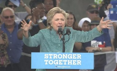 Stuhia ndërpret tubimin elektoral të Hillary Clinton (Video)