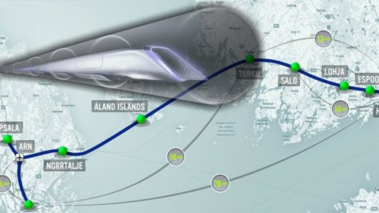 E ardhmja ndërtohet në Skandinavi: Finlandezët investojnë në sistemin më të shpejtë të transportit në botë (Foto/Video)